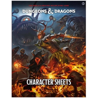 Wizards of the Coast Dungeons & Dragons RPG Character Sheets 2024 EN