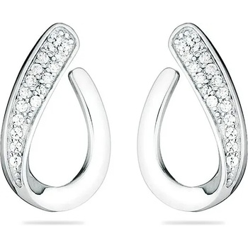 Image 1 of Swan Сребърни обици с вградени камъни циркон JT7806E Swan