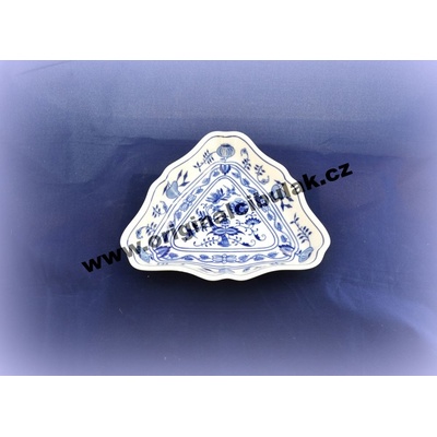 Český porcelán Dubí Cibulák mísa salátová tříhranná 19 10055 5 cm