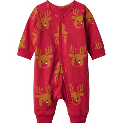 Lupilu Dětský vánoční overal na spaní červená – Zboží Dáma