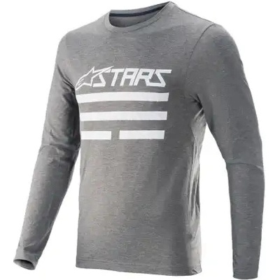 Alpinestars Merino dlhý rukáv Mleange Anthracit White pánsky