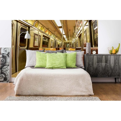 DIMEX ART Самозалепваща се флизелинова фототапета метро в ню йорк 375 x 250 см