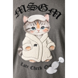 MSGM тениска дамска от памук (4141mdm103se.267784)