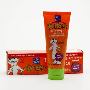 Kiss My Face Corp. zubní pasta dětská bez flouridu, lesní plody 96 g
