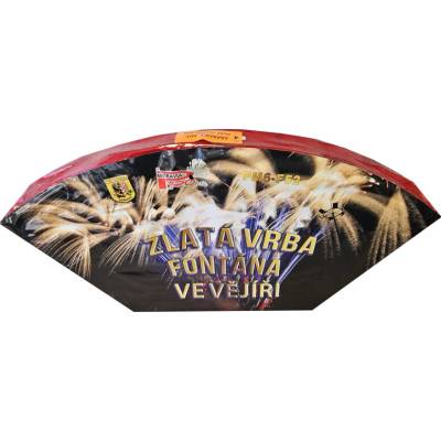 Pyromoravia ZLATÁ VRBA vějířová fontána