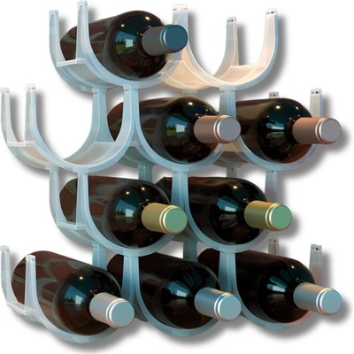 BALVI Stojan na víno Frosted 26399 – Zboží Dáma