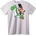 NOONEBRAND Тениска Mario и Yoshi - XL, White