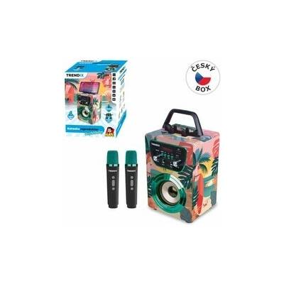 Karaoke reproduktor Tropical Vibes s 2 bezdrôtovými mikrofónmi Bluetooth