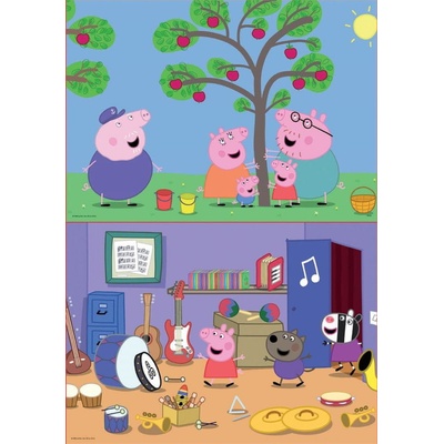 EDUCA Prasátko Peppa 2x48 dielov
