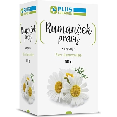 PLUS LEKÁREŇ Rumanček pravý sypaná droga čaj 50 g