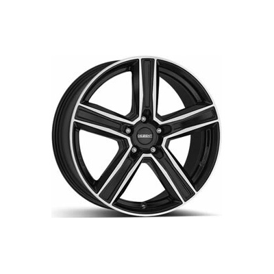 DEZENT KG 9x20 5x120 ET44,5 polished black