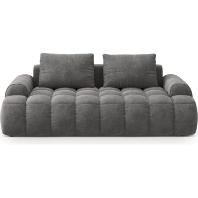 Cosmopolitan Design Сив кадифен диван 200 cm Linz - Cosmopolitan Design (COS_3S_120_F1_LINZ5)