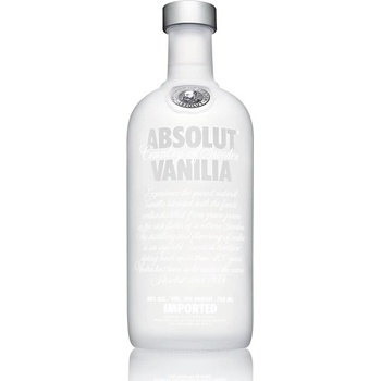 Absolut Vanilia 40% 0,7 l (čistá fľaša)