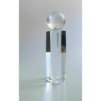 Skleněná trofej golfová 240-II.