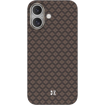 Benks Кевларен кейс с MagSafe за iPhone 17 - Benks ArmorGrid ArmorAir Magnetic Kevlar Metal Frame Case 600D (златист) (A067)
