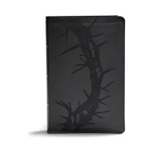 KJV Giant Print Reference Bible, Charcoal Leathertouch, Indexed | Csb Bibles By Holman (ISBN: 9781535954099)