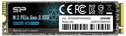 Silicon Power A60 256GB M.2 PCIe (SP256GBP34A60M28)