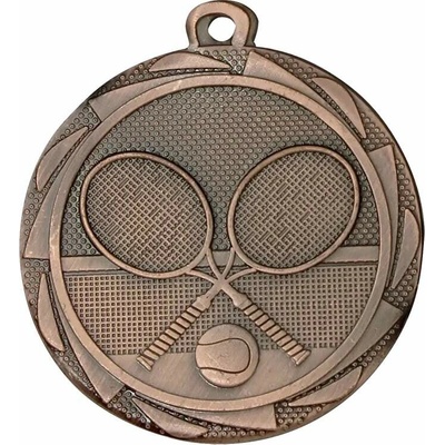 ME113 Medaila kovová bronzová ø 45mm: Tenis