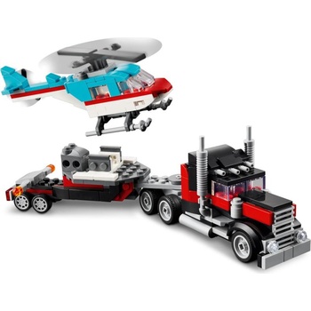 Image 1 of LEGO® Creator 3-in-1 - Flatbed Truck with Helicopter (31146)
