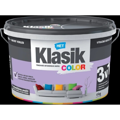 HET Klasik color 0327 4 kg fialový