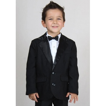 Image 1 of Rumena Kids Черно сако със сатенена яка за момчета rumena