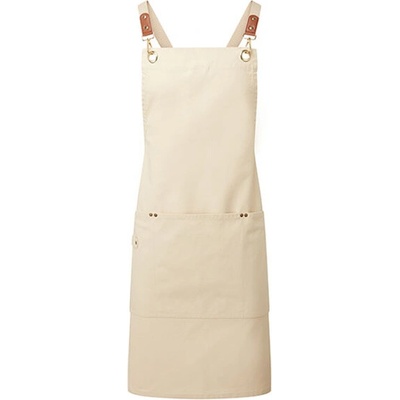 Premier Workwear Pracovní zástěra PR182 Natural Pantone 1205 86 x 72 cm