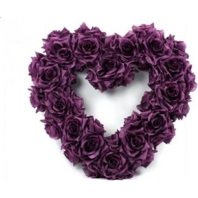 Paris Dekorace Srdce fialové – Zbozi.Blesk.cz