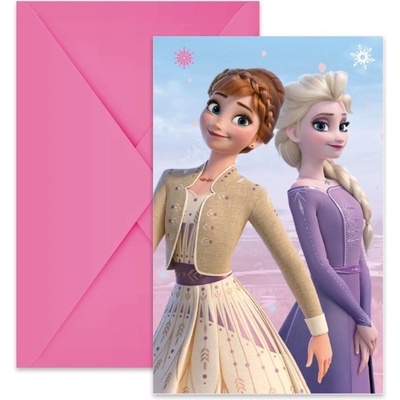 Procos Pozvánky s obálkami Frozen 2: Wind Spirit – Zboží Dáma