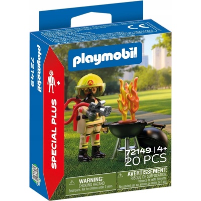 Playmobil 72149 Hasič u grilu