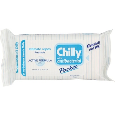 Chilly Intima Protect кърпички за интимна хигиена 12 бр