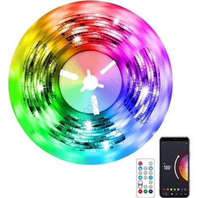 Immax NEO 07791L-LED RGB Димируем Лента NEO LITE LED/18W/230V 5m IP65 Wi-FI Tuya+RC (IM1407)