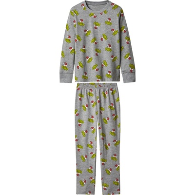 Chlapecké pyžamo Grinch šedá