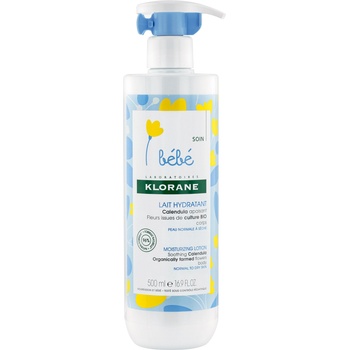 Klorane Bebe Calendula Хидратиращо мляко за тяло, 500 ml