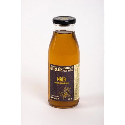 Hradecké delikatesy Mätový sirup 0,5 l