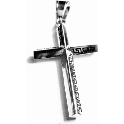 Steel Jewelry Přívěsek křížek z chirurgické oceli PR171009 – Zboží Dáma