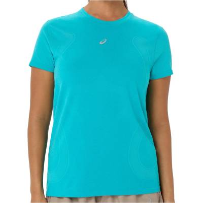 Asics Дамска тениска Asics Women's Road Seamless S/S Top Running shirt - Energy Aqua (916-5455-0513)