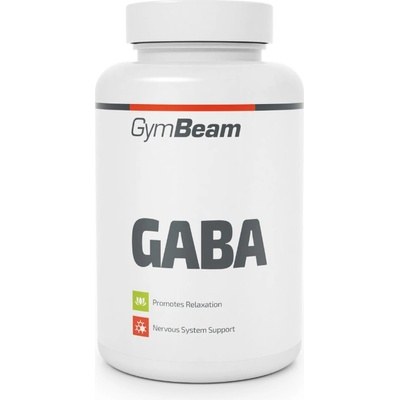GymBeam GABA kapsuly pri ťažkostiach so spánkom 120 kapsúl