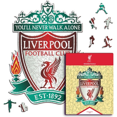 Fan-shop Dřevěné LIVERPOOL FC Crest 150 dielov