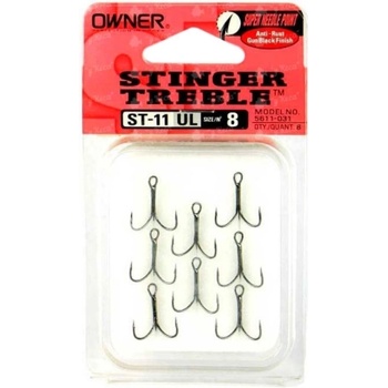 Owner Stinger Treble ST11 vel.18 8 ks