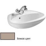 Roca Умивалник CLASSICA 8 460 mm Бахама беж с отвор за смесител (8163830181041C0)