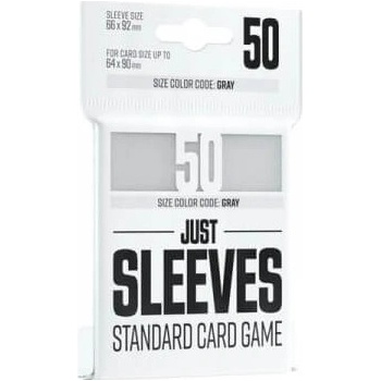 Gamegenic obaly Just Sleeves Standard Card Game White 50 ks