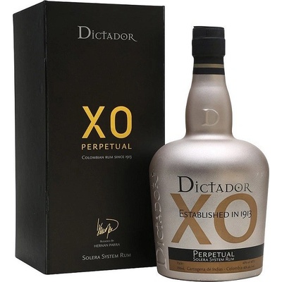 Dictador X.O. Perpetual 40% 0,7 l (holá láhev)