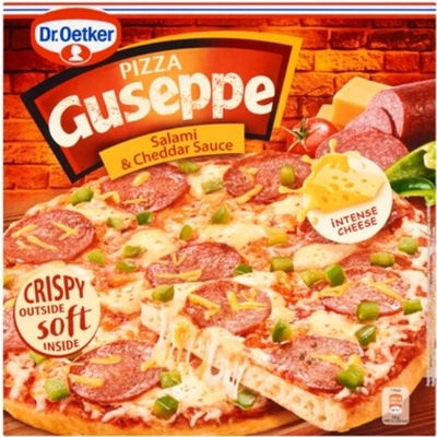 Oetker GUSEPPE Pizza Salami & Cheddar 418 g – Zboží Dáma