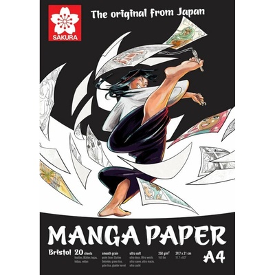 Sakura Manga Скицник 20 A4 250 g (99MANPADA4)