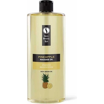 Sara Beauty Spa přírodní rostlinný masážní olej Ananas 1000 ml