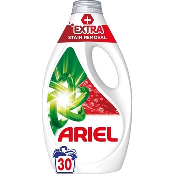 Ariel Течен детергент за премахване на петна Ariel + Extra 1, 35L - 30 изпирания (8700216691390)
