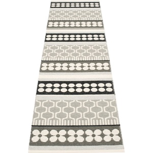 Pappelina Сива и кремава пътека за открито и закрито 70x270 cm Asta Warm Grey - Pappelina (AS9D727)