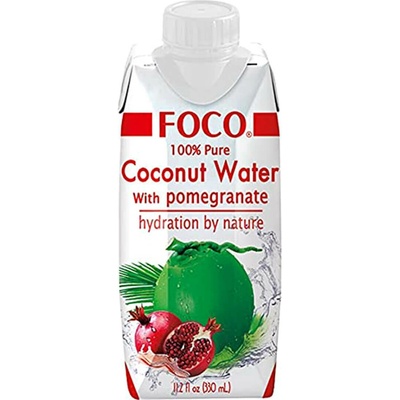 Foco Kokosová voda s granátovým jablkom 0,5 l