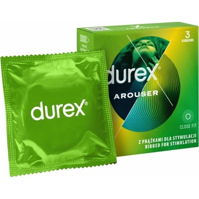 Durex Arouser Ribbed 3 ks