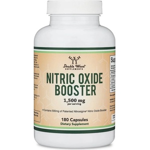 Double Wood Supplements Азотен бустер - енергия, издръжливост, повишаване на мускулната маса, 180 капсули (z5l63 dw)